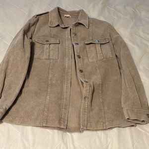 BiBi Tan Corduroy Jacket